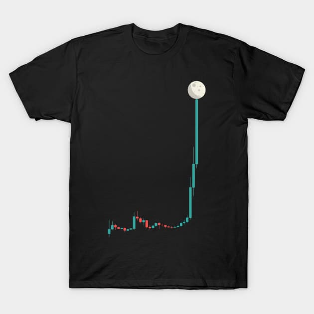 To the MOON T-Shirt by Locind